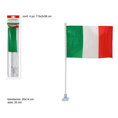 BANDIERA ITALIA 4PZ