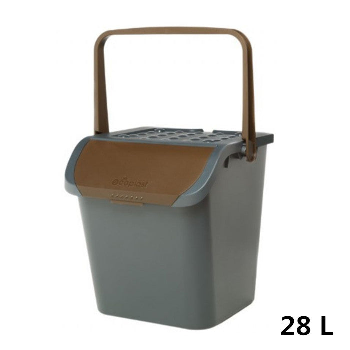 PATTUMIERA ECOLOGIC 28LT MARRONE