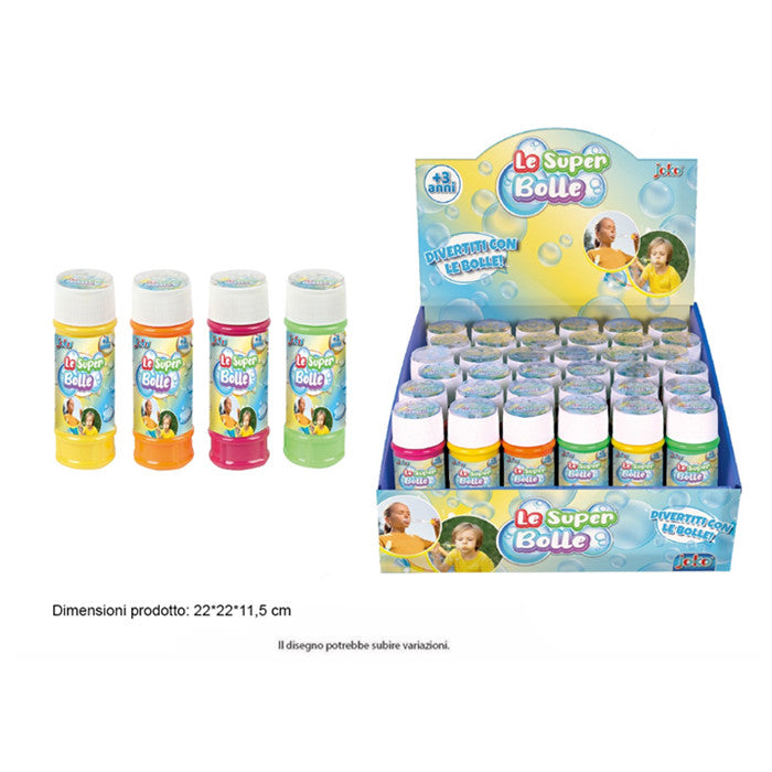 BOLLE DI SAPONE 60ML 36PZ