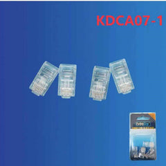 CONNETTORE DI RETE RJ45 BL.4PZ