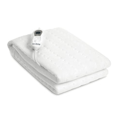 Innoliving Scaldaletto a una Piazza, Poliestere, Bianco, 150 x 80 cm