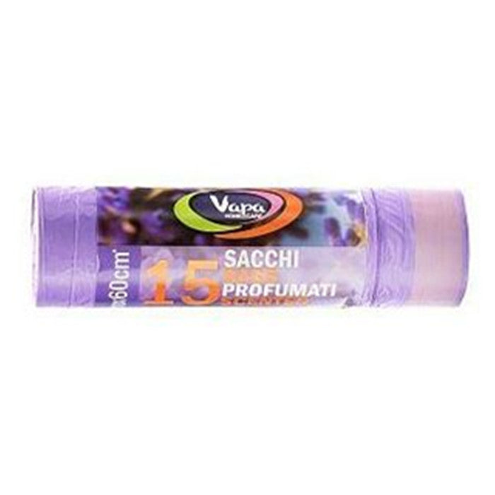 SACCHI PAT.55X60 15PZ C/LACCI LAVANDA