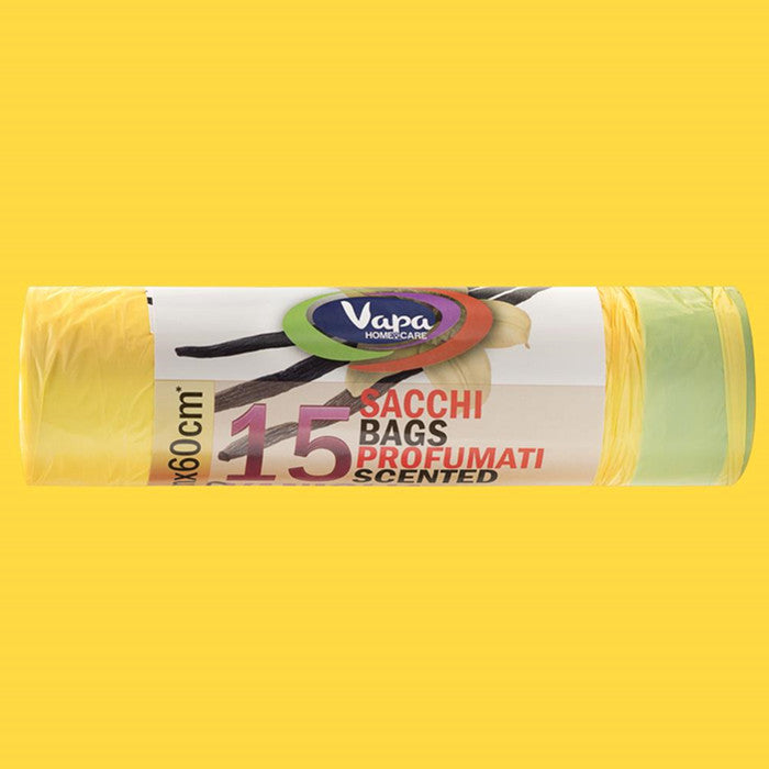 SACCHI PAT.55X60 15PZ C/LACCI VANIGLIA