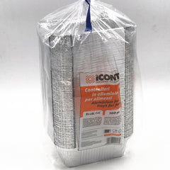 CONTENITORI IN ALLUMINIO 1PORZ. 100PZ