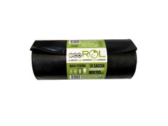 ROTOLO SACCO NERO MAXI STRONG 80X110CM 10PZ CT/12