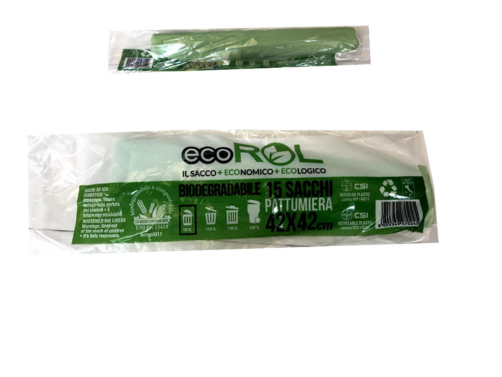 ROTOLO SACCO BIO 42X42 15PZ CT/50