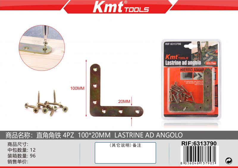 SUPPORTO A V 30*14 4PZ