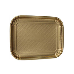 VASSOIO ORO RETT.39X30CM