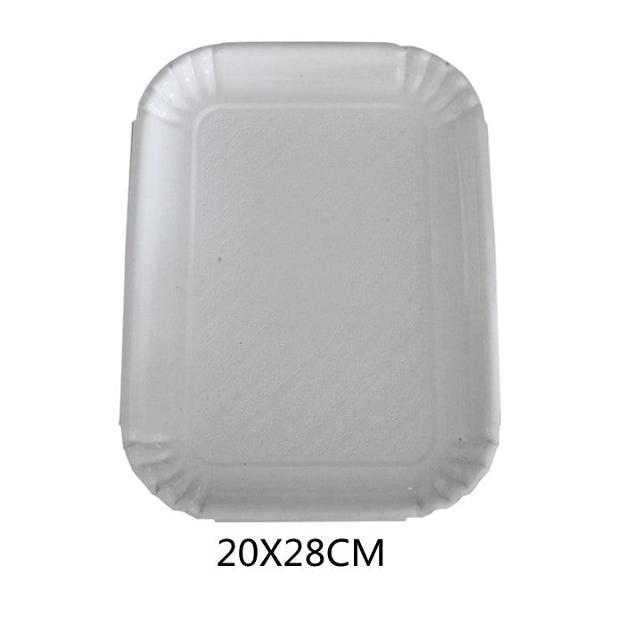 VASSOIO BIANCO RETT.20*28CM 3PZ