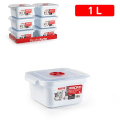 Casseruola Microonde 1L QUADRATA