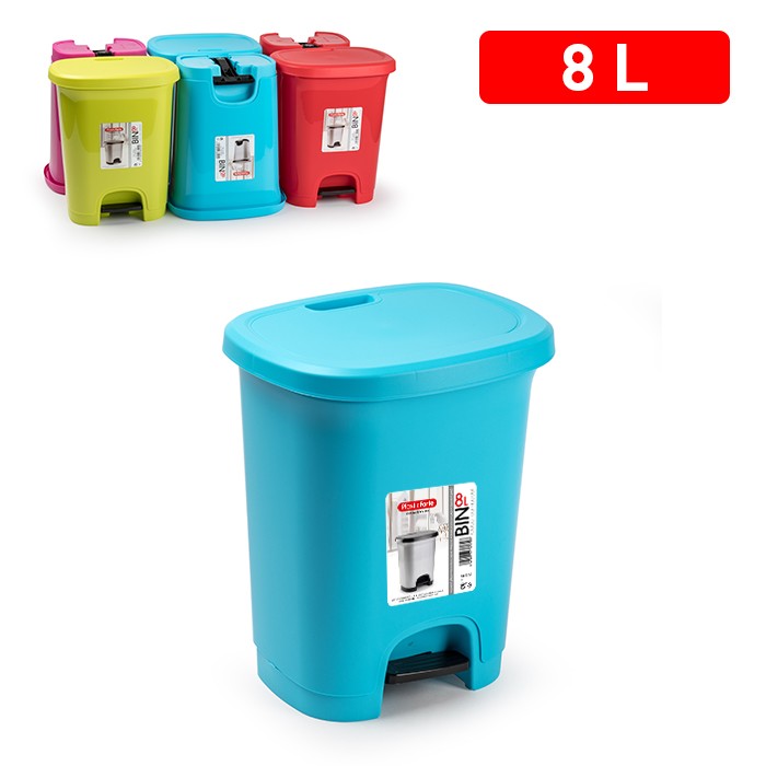 Pattumiera a pedale COLOR 8L