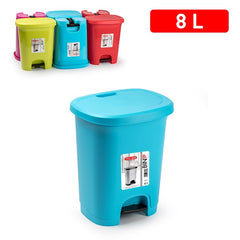 Pattumiera a pedale COLOR 8L