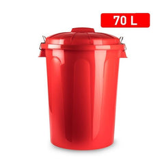 Bidone 70 L ROSSO