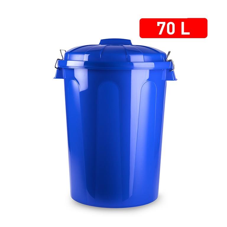 Bidone 70 L BLU PARCHIS