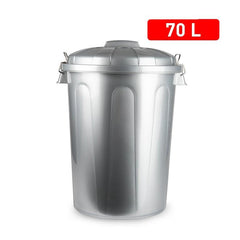 Bidone 70 L ARGENTO