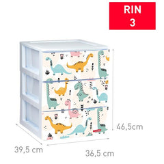 Cassettiera 3 cassetti Rin  DINO