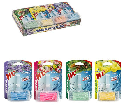 Deodorante WC 826 trasparente 12pz.