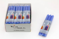 Pacco 3 Candele Blu