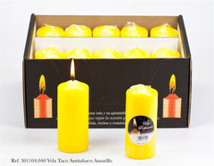 Candela Taco Antitabaco, giallo