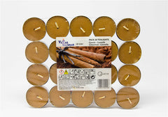 Pacco 20 Tealight Cannella