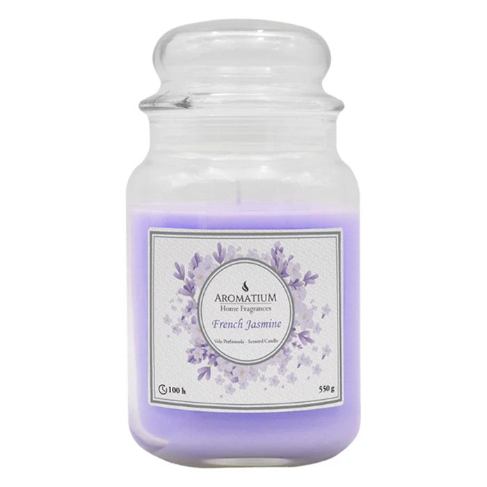 Candela prof. in vetro 500 gr. Fresh Lavanda