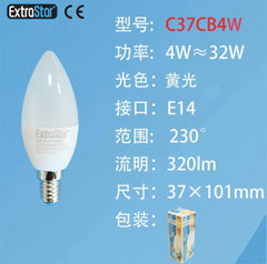 LAMPADINA LED E14 4W 320LM LUCE CALDA
