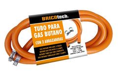 TUBO GAS BUTANO 120CM C/GANCI