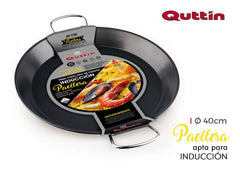 PADELLA PER PAELLA 40CM INDUZ. QUTTIN