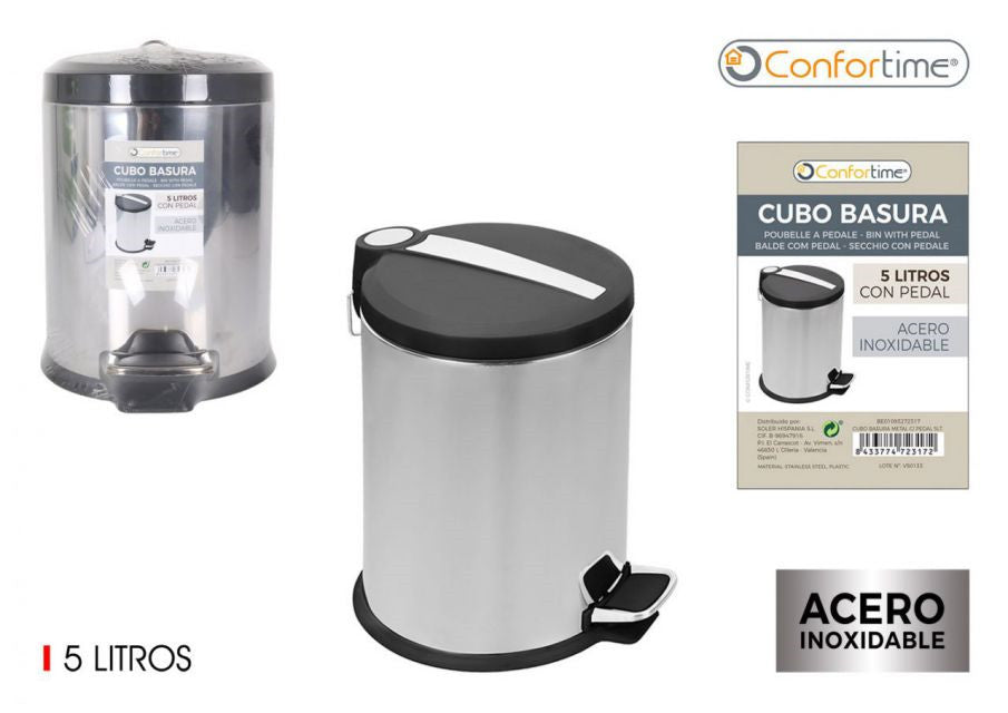 SECCHIO CON PEDALE 5LT. CONFORTIME