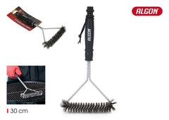 SPAZZOLA PULIZIA BARBECUE ALGON 30CM