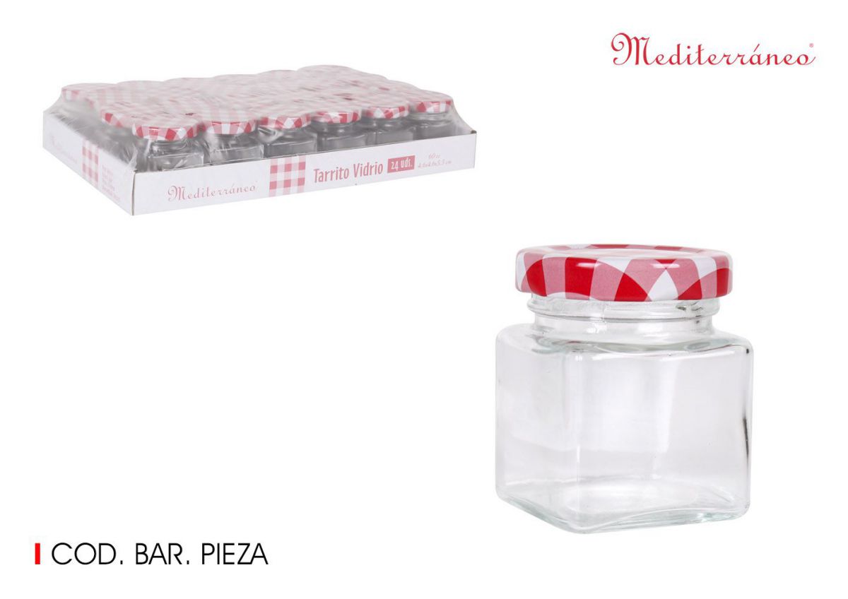 BARATTOLO MULTIUSO 60CC MEDITERRANEO VETRO
