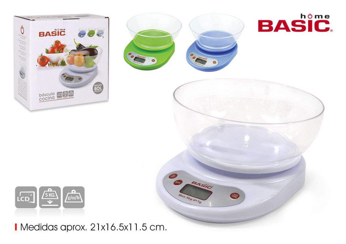 BILANCIA CUCINA DIGITAL 5KG BASIC HOME