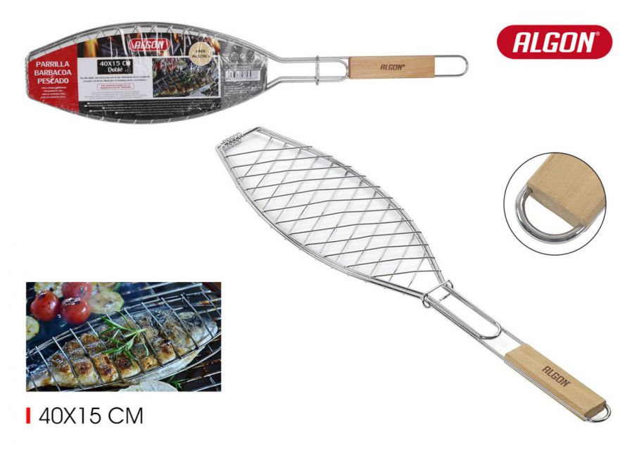 GRIGLIA PER BARBECUE ALGON BBQ 40X15CM