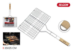 GRIGLIA PER BARBECUE ALGON BBQ 35X25CM