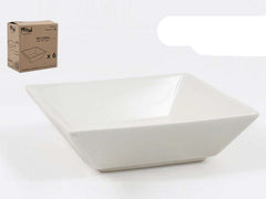 BOWL AVORIO BRILLO 18X18CM "ELITE"