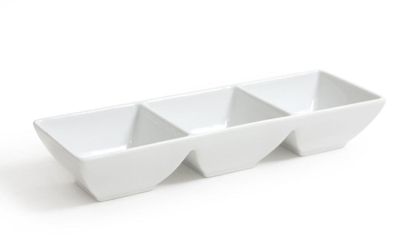 VASSOIO TRIPLE 27X9,5X4,5CM "JIMENA"