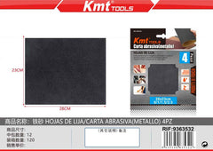 CARTA ABRASIVA(METALLO) 4PZ