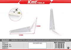 SUPPORTO TRIANGOLARE(BIANCO) 125*100MM