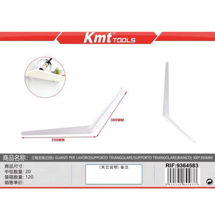 SUPPORTO TRANGOLARE 300X350MM
