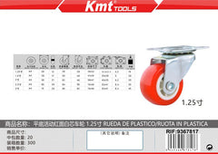 RUOTA IN PLASTICA 1.25 31.25MM