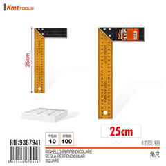 RIGHELLO AD ANGOLO RETTO DI 25CM