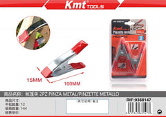 PINZETTE METALLO 2PZ