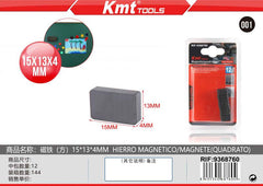 MAGNETE(QUADRATO) 15X13X4MM 12PZ