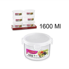 Contenitore ermetico per frigo rotondo 1600ml