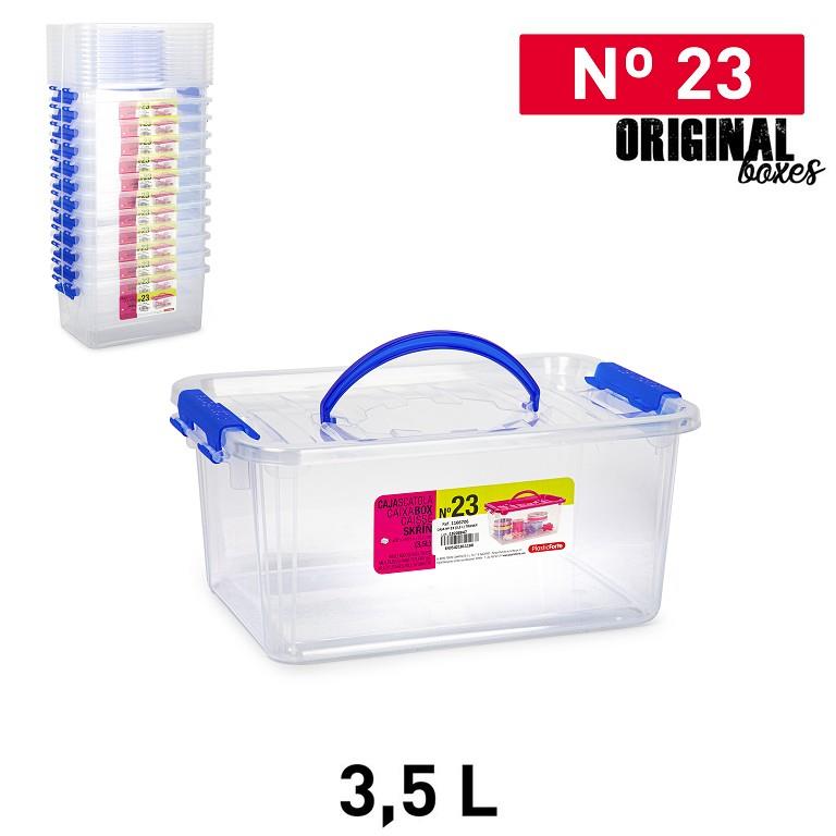 Scatola multiuso Nr. 23 3,5L TRASPARENTE