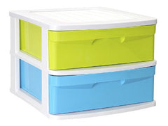 Cassettiera 2 cassetti Sena BIANCOLORE