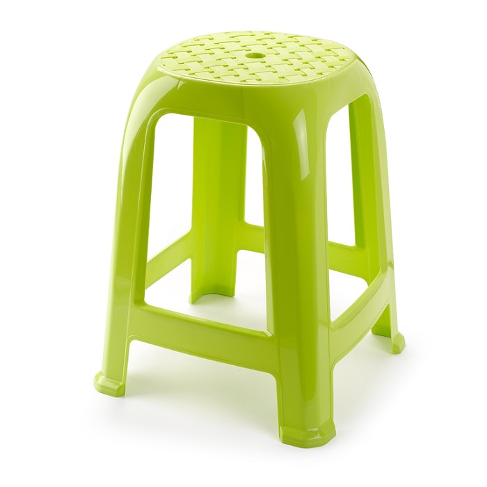 Sgabello verde-giallo