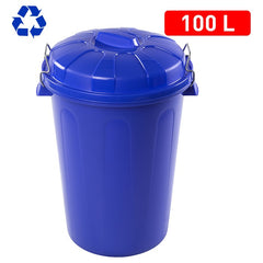 Bidone 100 Lt BLU PARCHIS