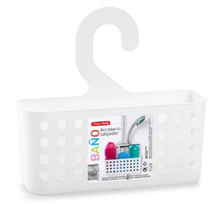accessorio bagno con gancio BIANCO