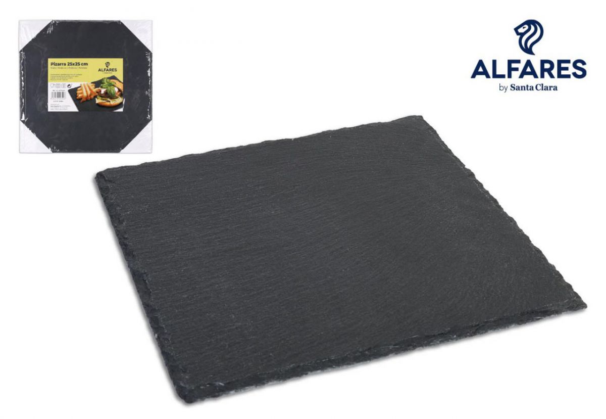 PIATTO DI PIETRA  25x25cm "ALFARES"